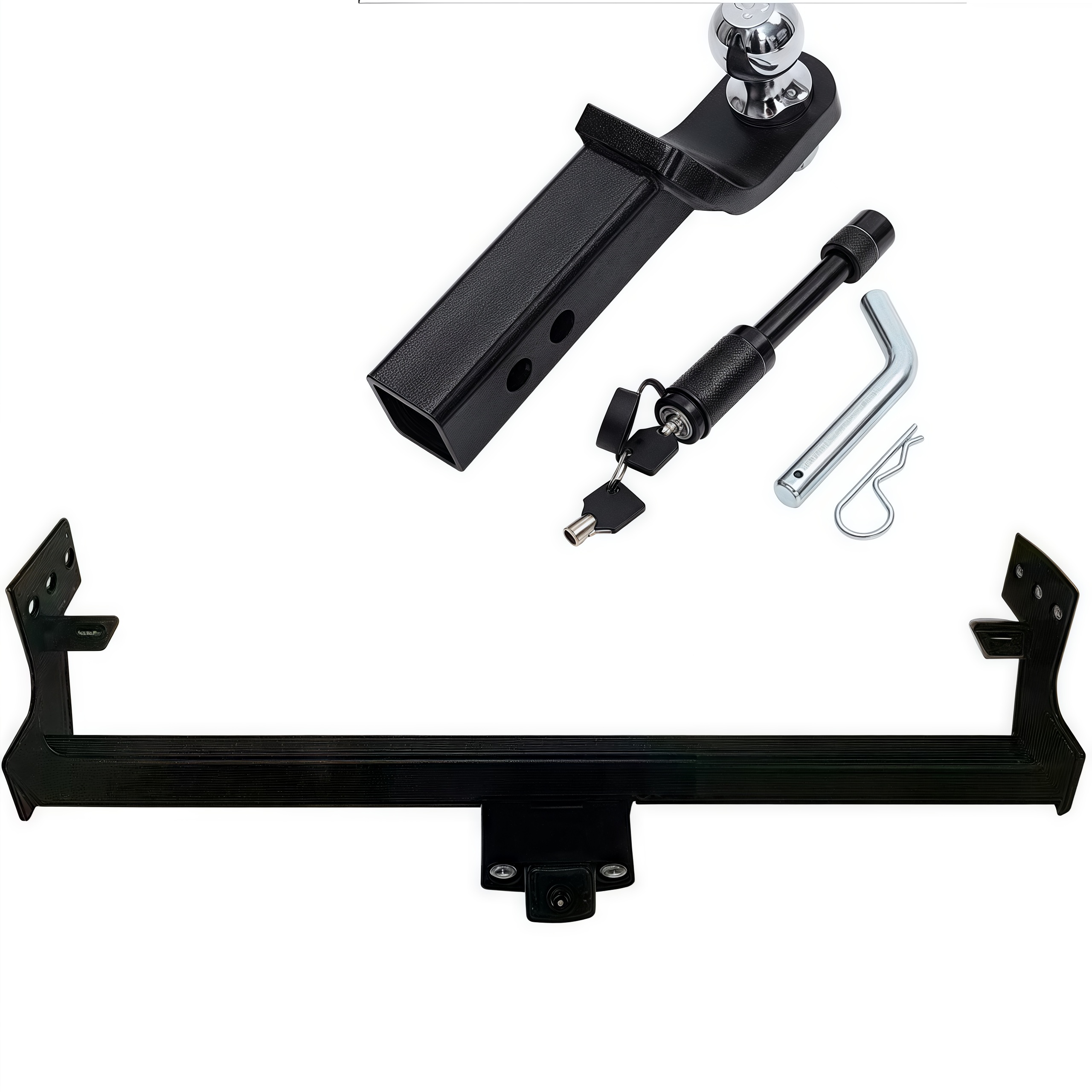 4X4 Rear Parts Steel Rear Trailer Hitch Receiver Towing Tow Bar for Triton L200 2016+