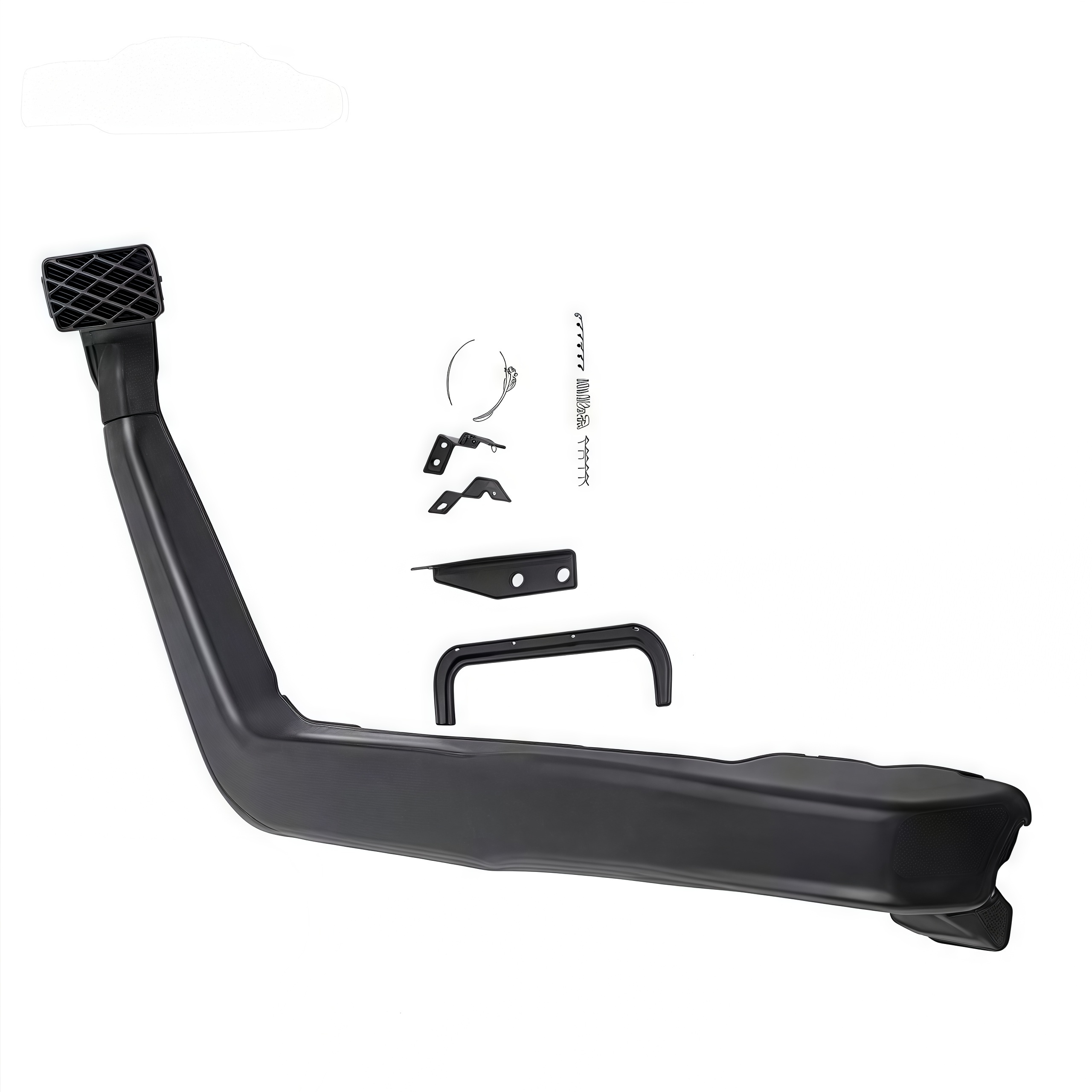 High Performance 4X4 Pickup Truck Air Flow Car Snorkel Kit for Jeep Jk Right 2006-2011