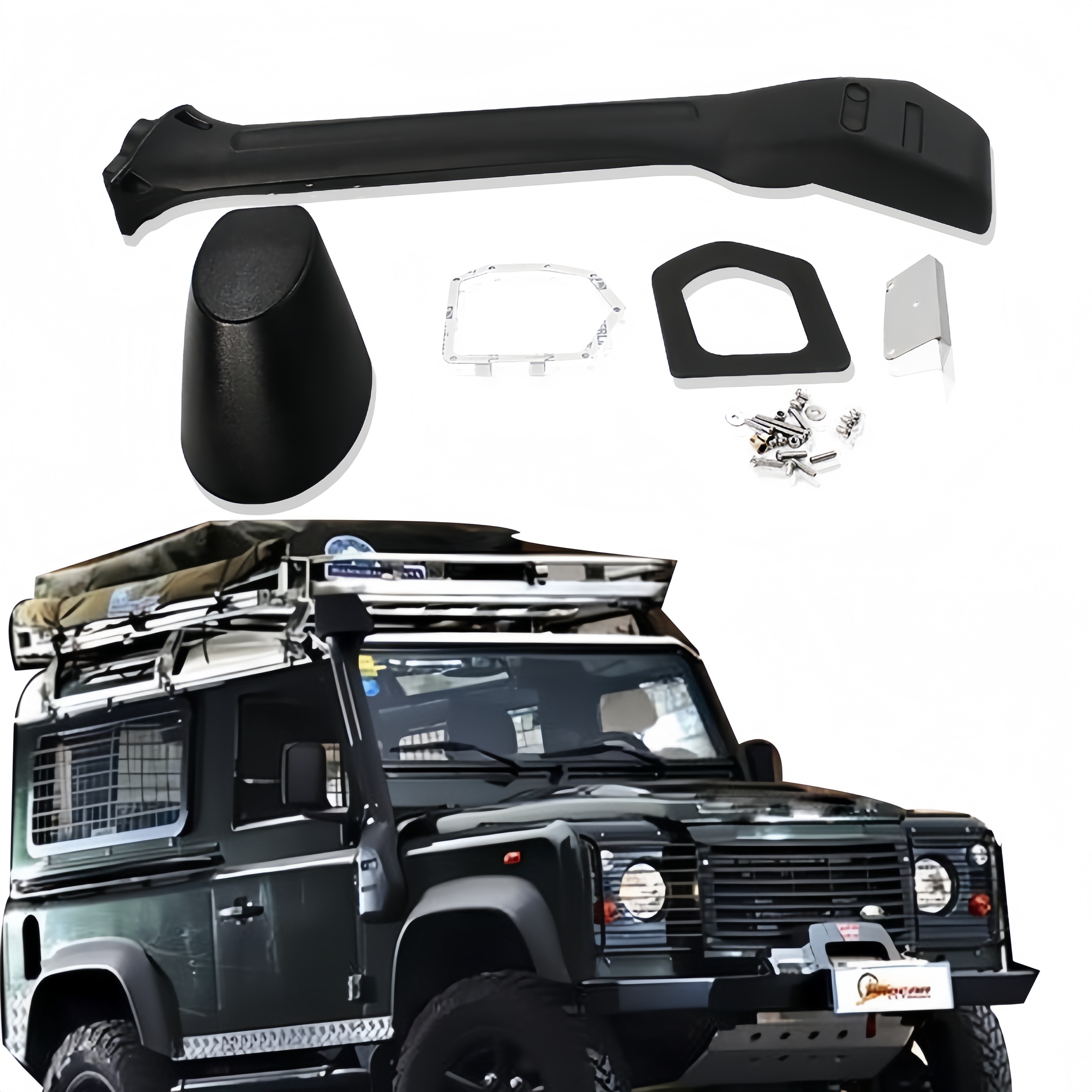 High Quality ABS Car Snorkel Kits 4X4 Accessories Tube for Defender Spare Accessories