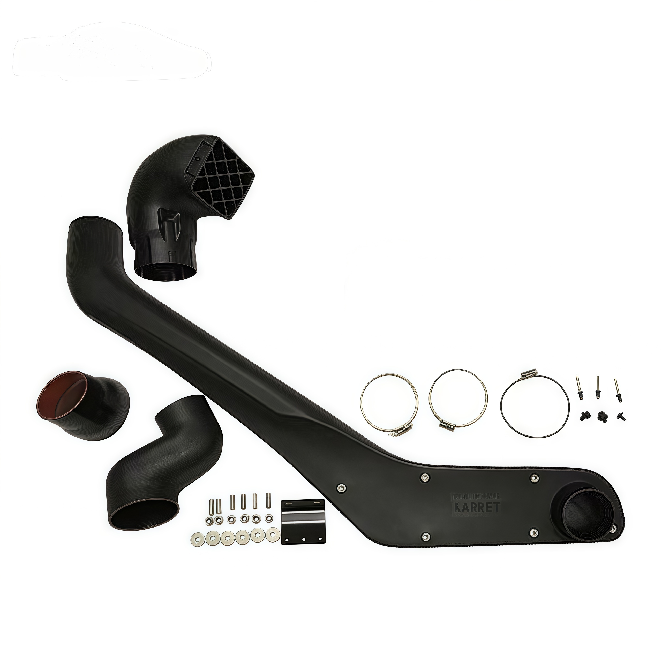 Auto Parts Offroad Accessories Right Side Install Car Snorkel Kits for Hilux Vigo 2004-2014