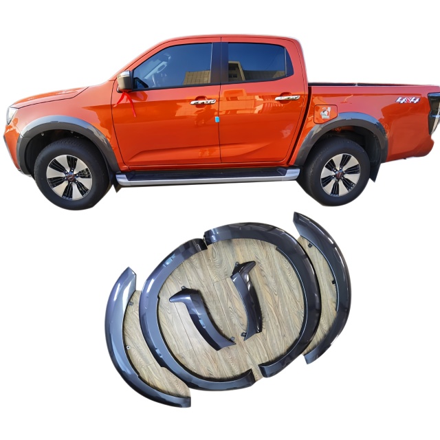 D-Max Spare Accessories 4X4 Wheel Arch Fender Flares Truck Body Spare Parts Accessories Factory