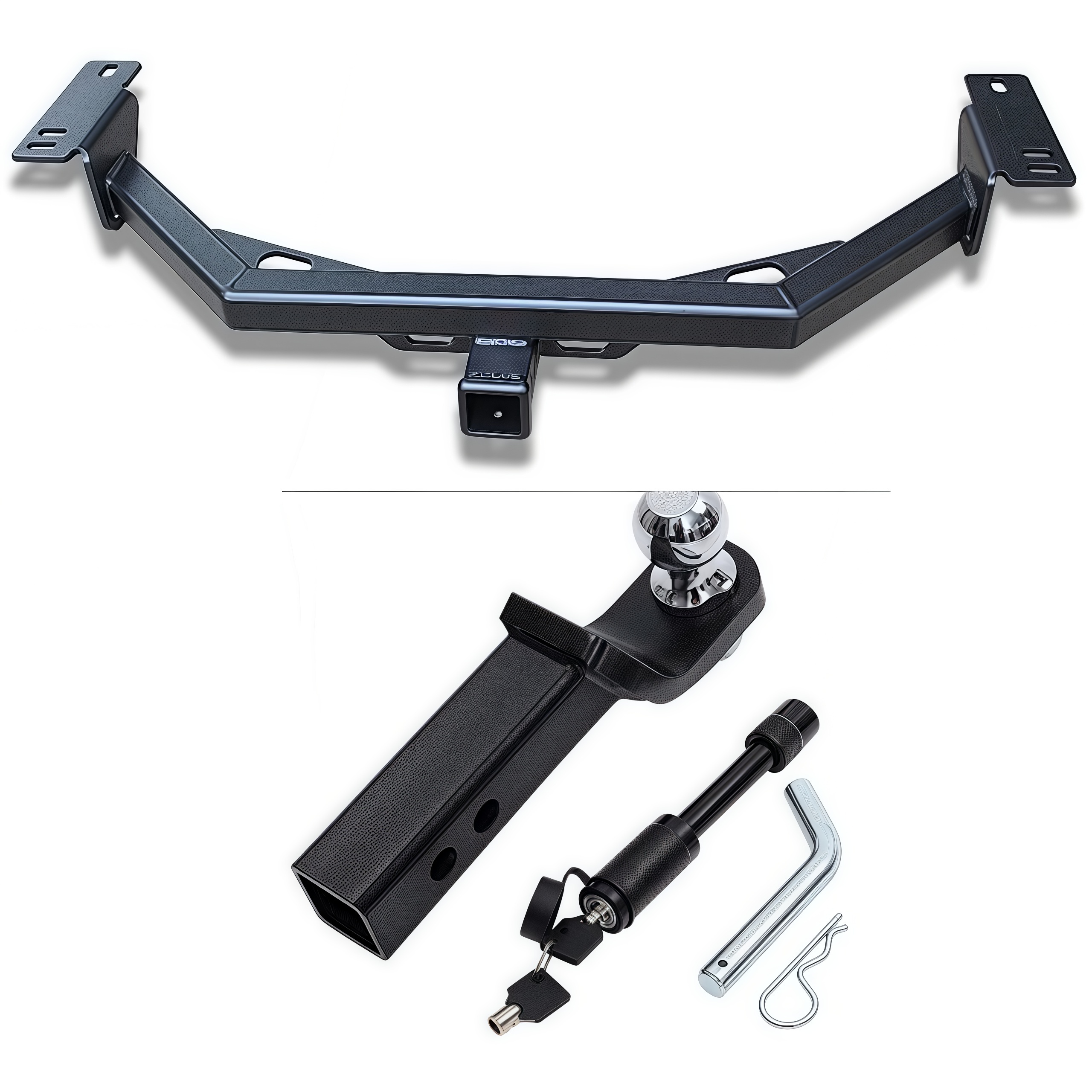 4X4 Offroad Steel Rear Car Trailer Hitch Receiver Rear Trailer Tow Bar for Hilux Revo Vigo
