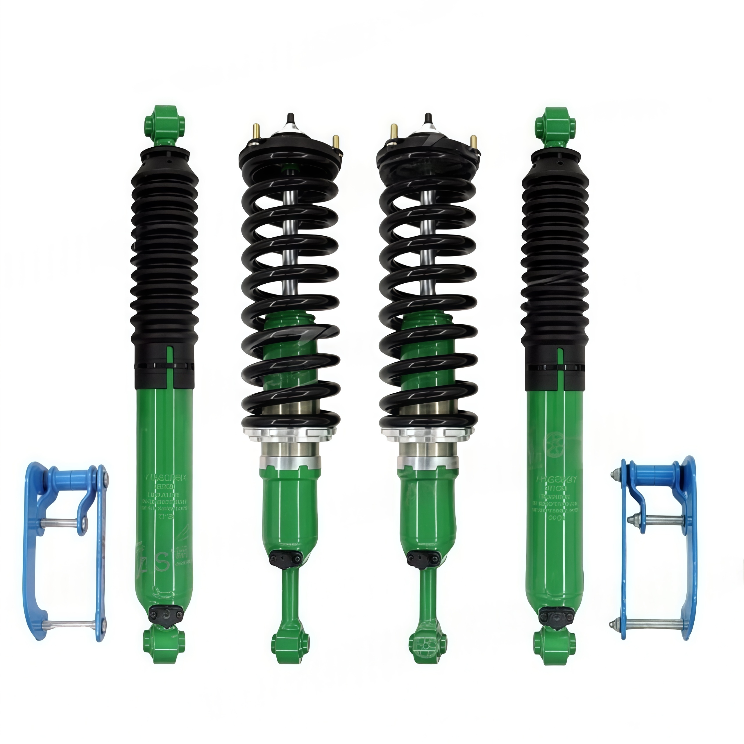 4X4 off Road Racing Full Set Car Front and Rear Coilover Spring Shock Absorber for Toyota Hilux Revo
