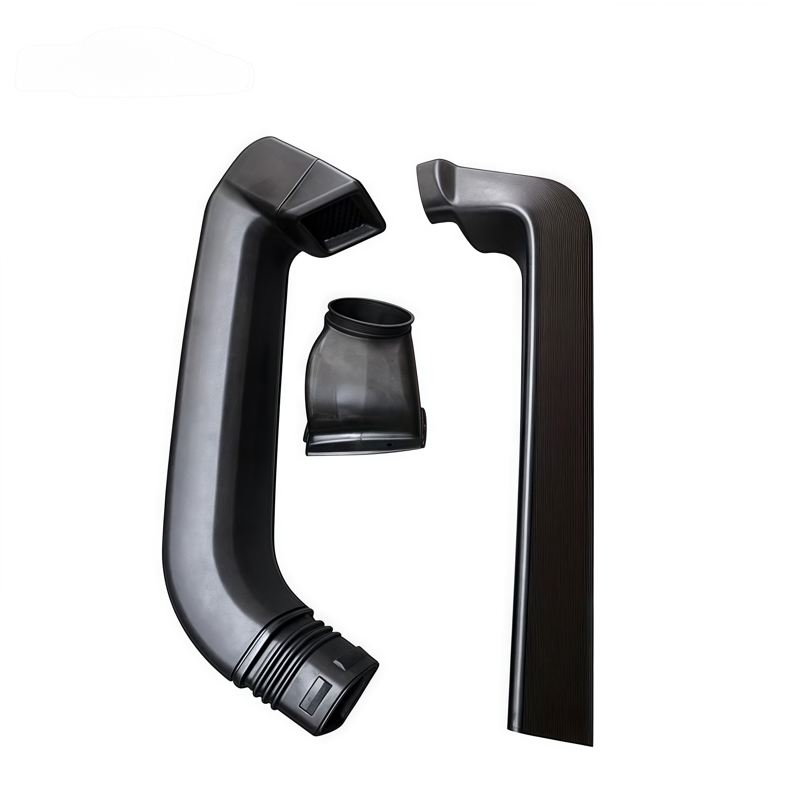 Auto Air Intake ABS Plastic Snorkel Kit Offroad Truck Body Accessories for Jeep Jl 2018