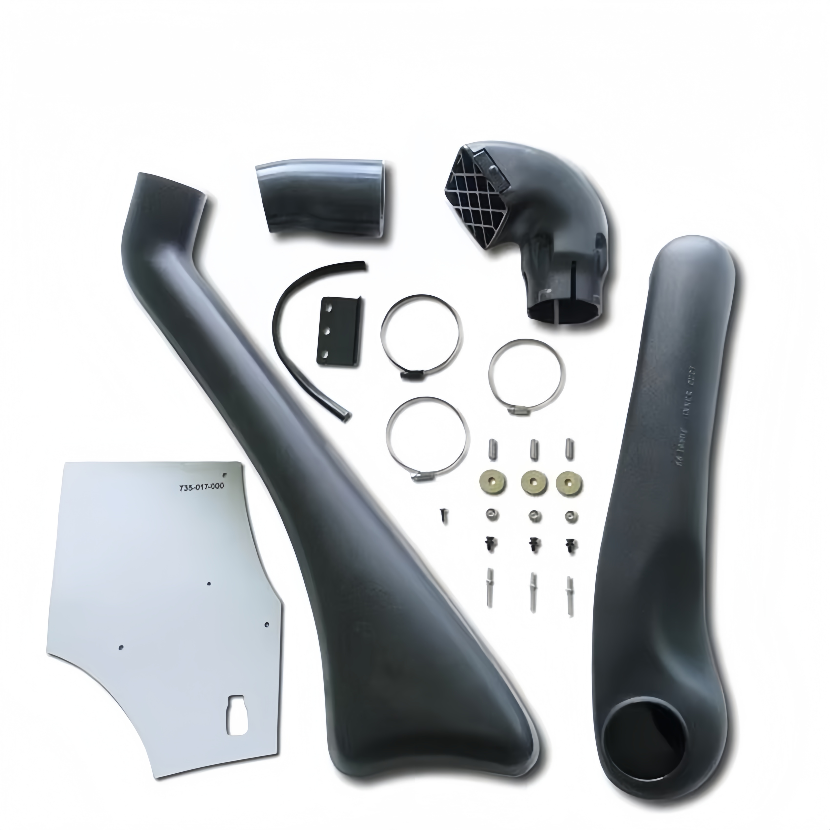 ABS High Quality 4WD Car Snorkel off Road Vehicle Snorkel Kit Fit for D-Max 2006-2012+ (right)