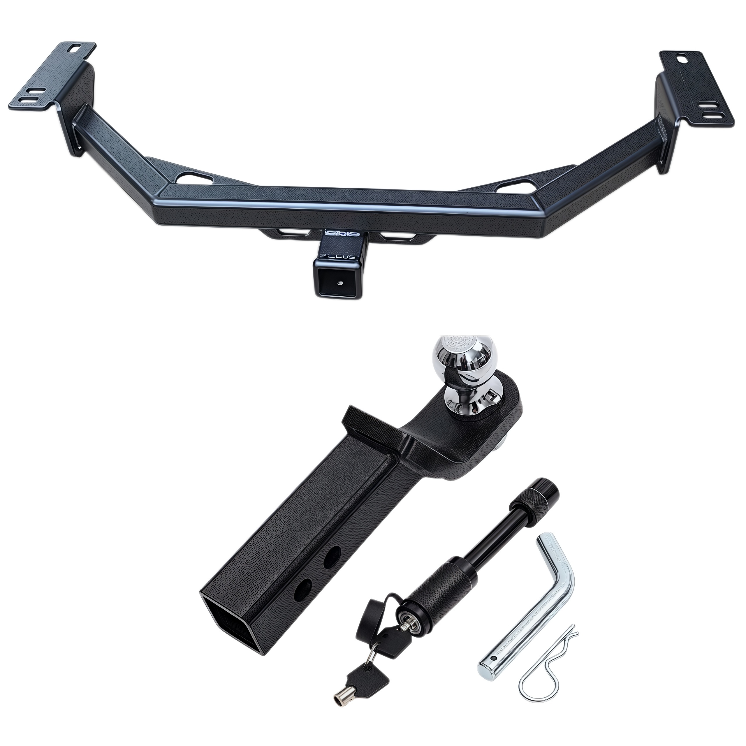4X4 Offroad Steel Rear Car Trailer Hitch Receiver Rear Trailer Tow Bar for Hilux Revo Vigo