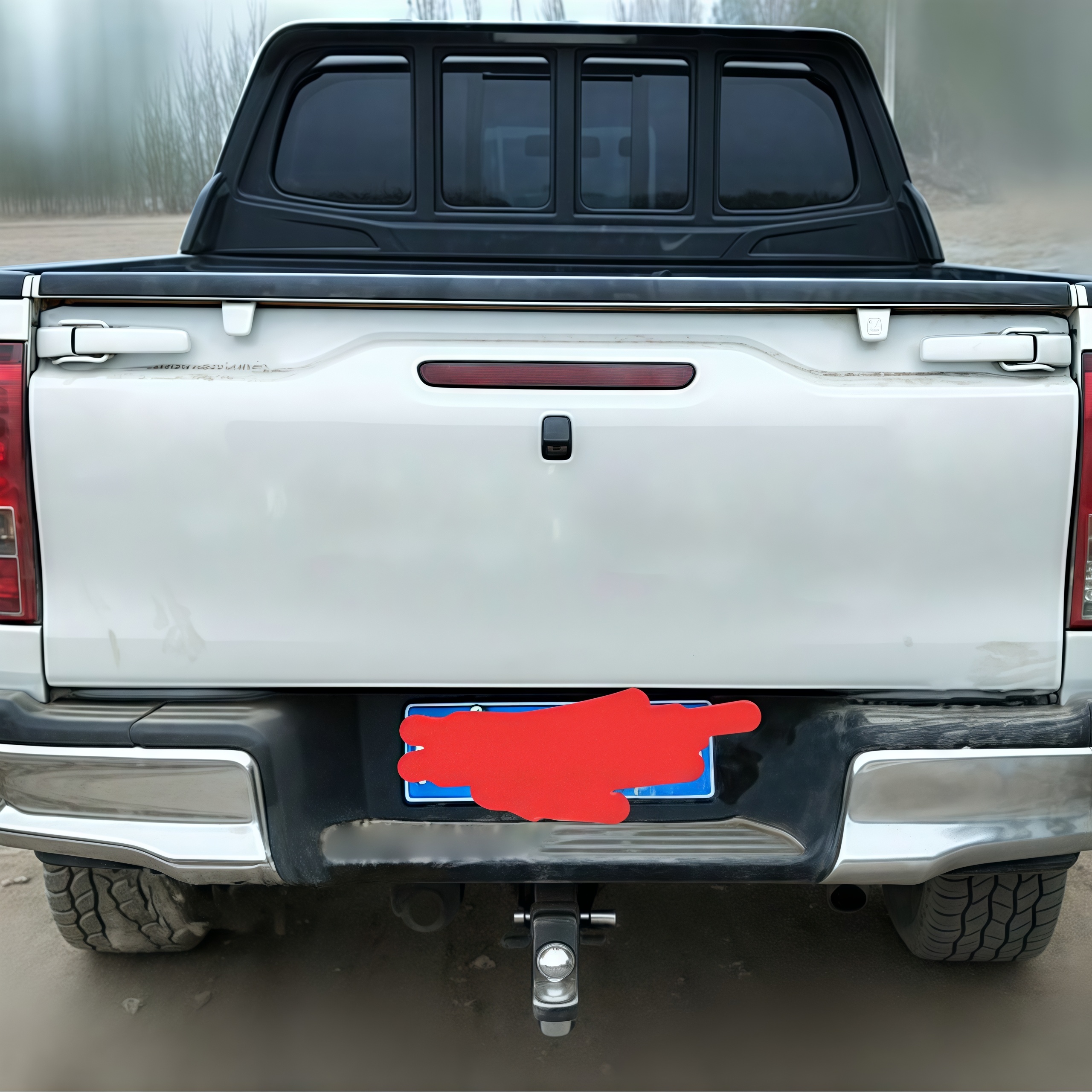 4X4 Offroad Car Accessories Trailer Rear Hitch Receiver Tow Bar for Toyota Hilux Revo 2015-2021 2023 2024