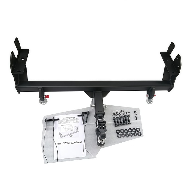 Pickups Truck Towing Connector Hook Rear Hitch Receiver Trailer Tow Bar Auto Accessories for Isuzu Dmax