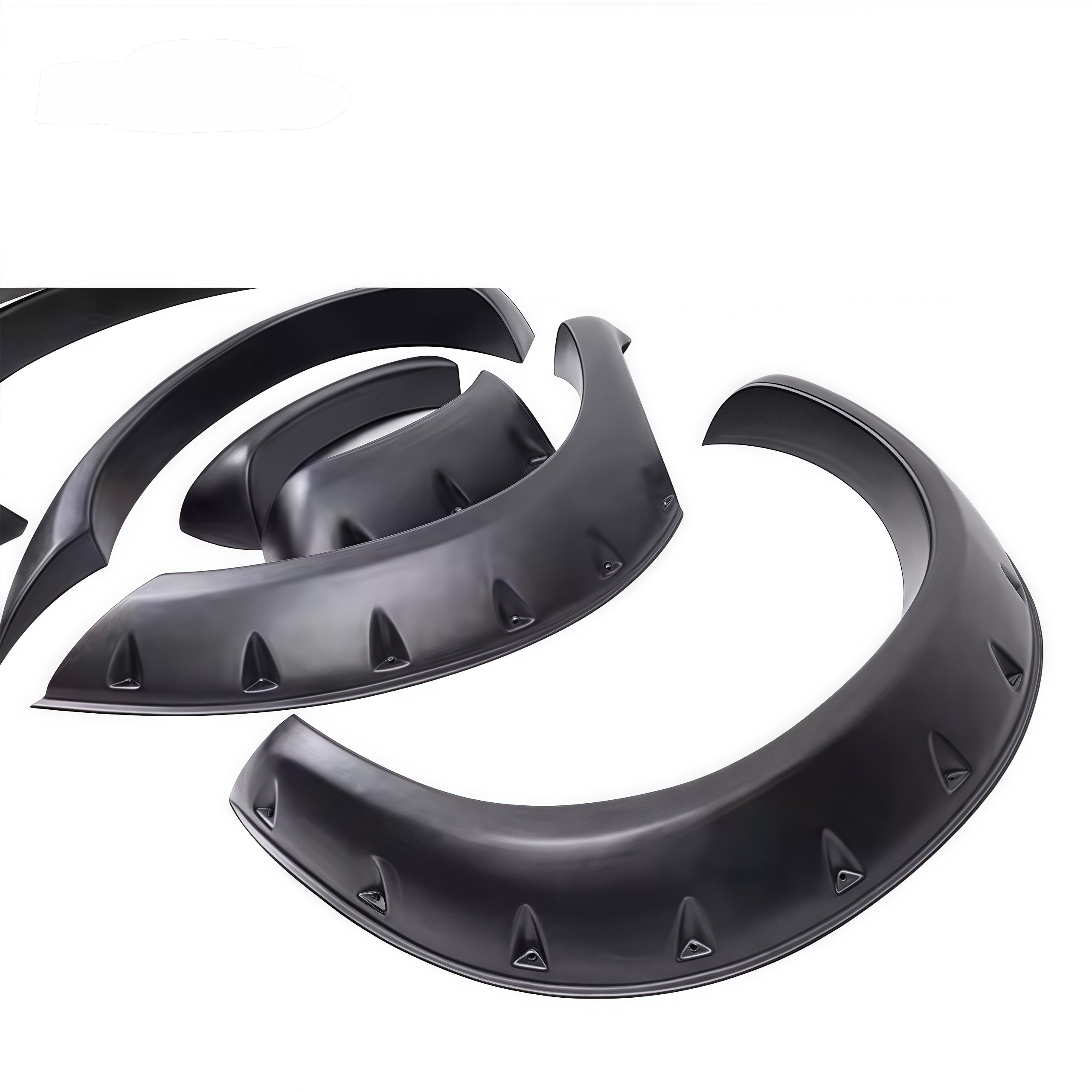 Youngsoul Auto Parts Hot Selling Pickup Truck Accessories 4X4 Fender Flares Wheel Flares for Hilux Revo Vigo