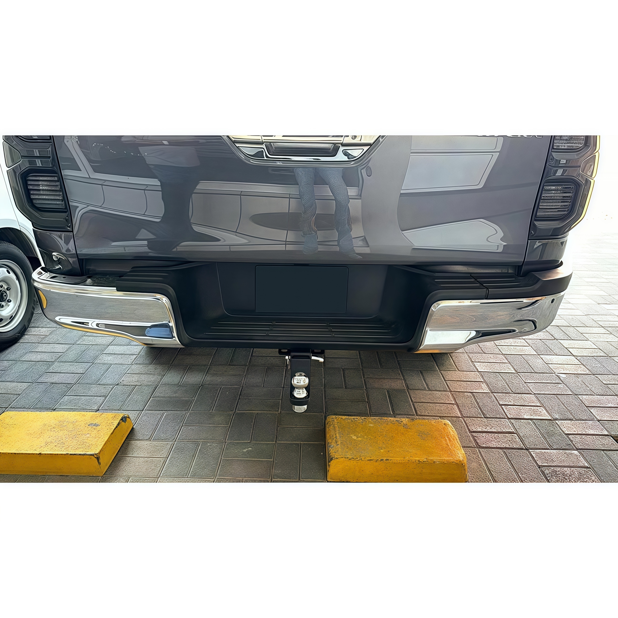 Pickups Truck Towing Connector Hook Rear Hitch Receiver Trailer Tow Bar Auto Accessories for Isuzu Dmax