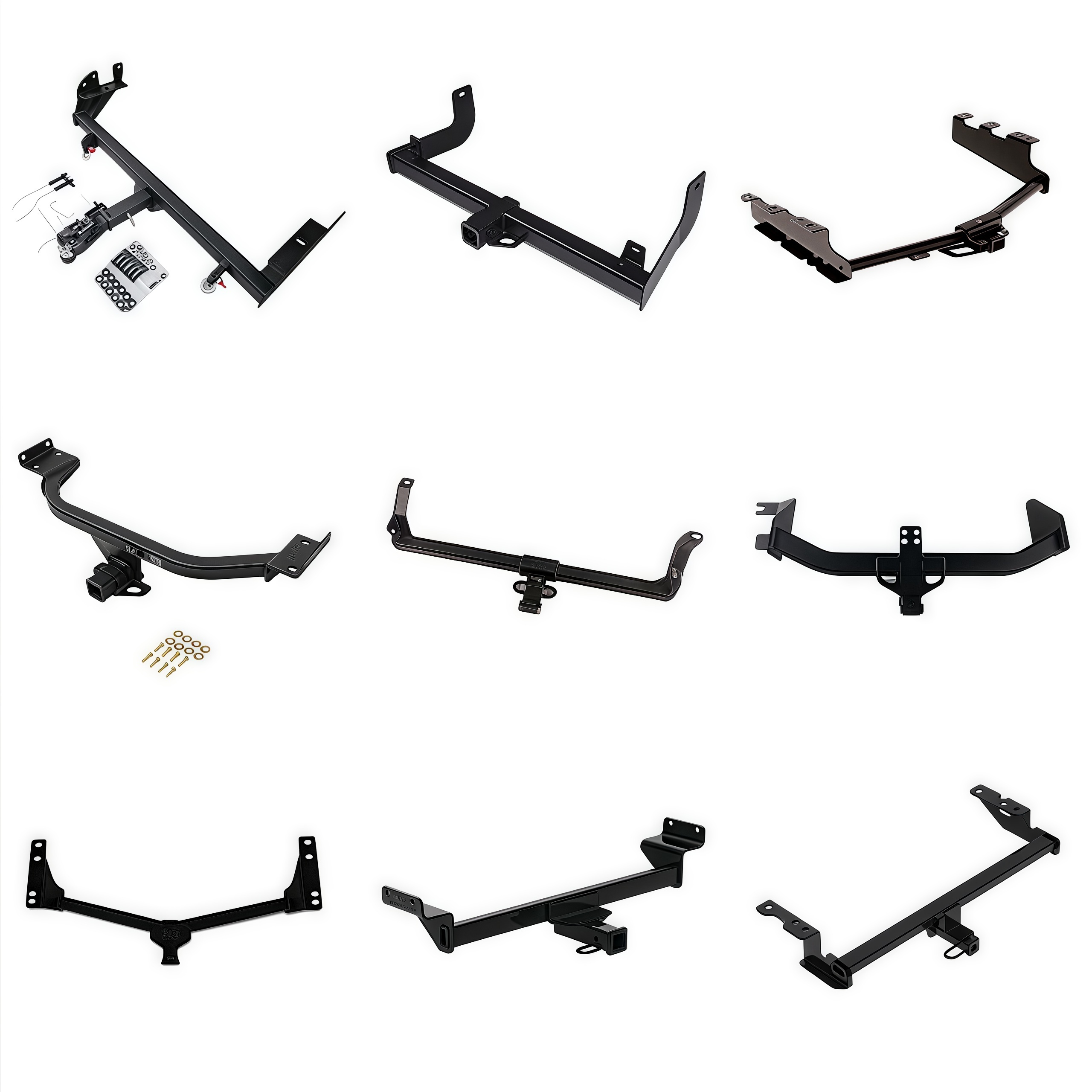 Wholesale 4X4 Offroad Car Pickup Accessories Trailer Rear Hitch Receiver Tow Bar for Navara D40 12-14