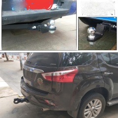 4X4 Offroad Steel Rear Car Trailer Hitch Receiver Rear Trailer Tow Bar for Hilux Revo Vigo
