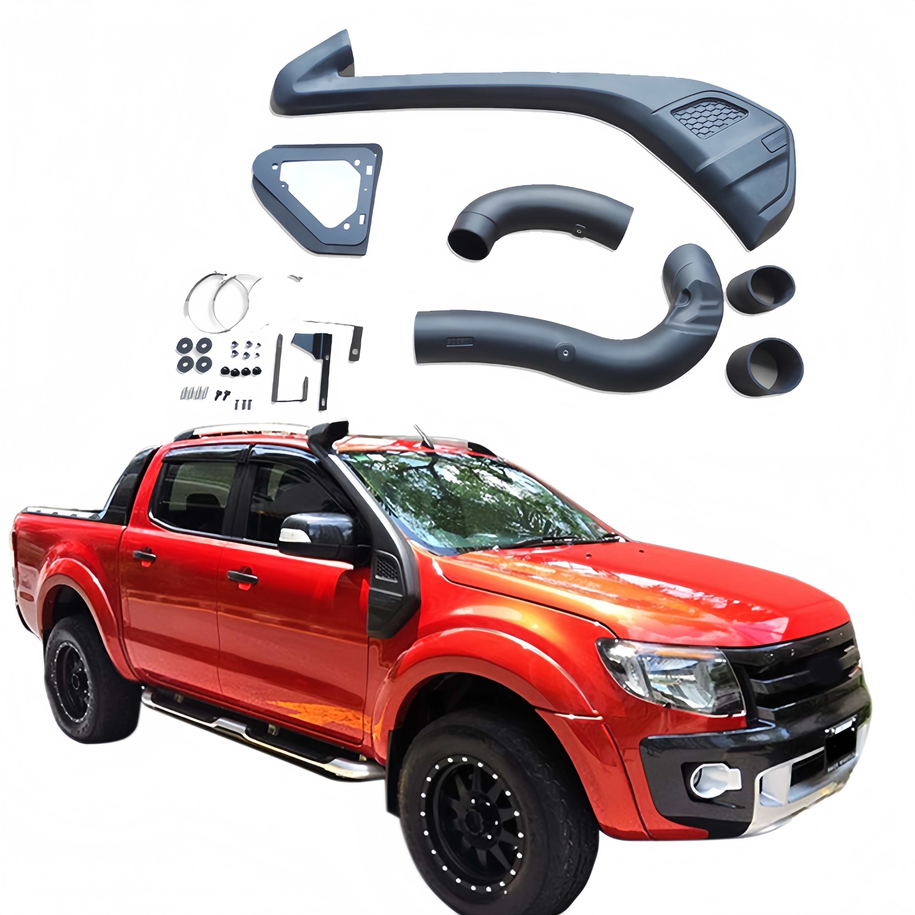 Factory 4X4 Pickup Truck Car Air RAM Intake Snorkel Car Accessories Snorkel 4WD for Ford Ranger T6 2012-2014