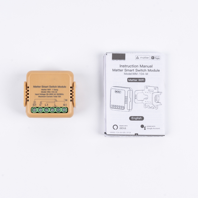 Matter APP remote control smart timing  switch module