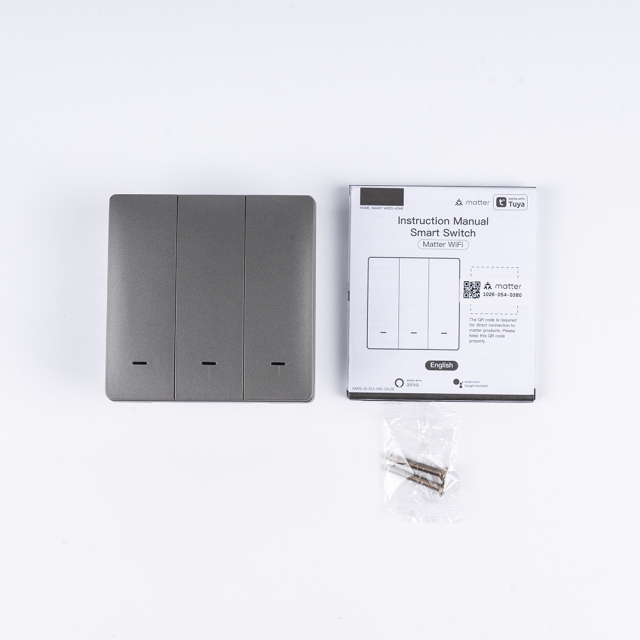 UK/EU Matter WiFi button smart switch