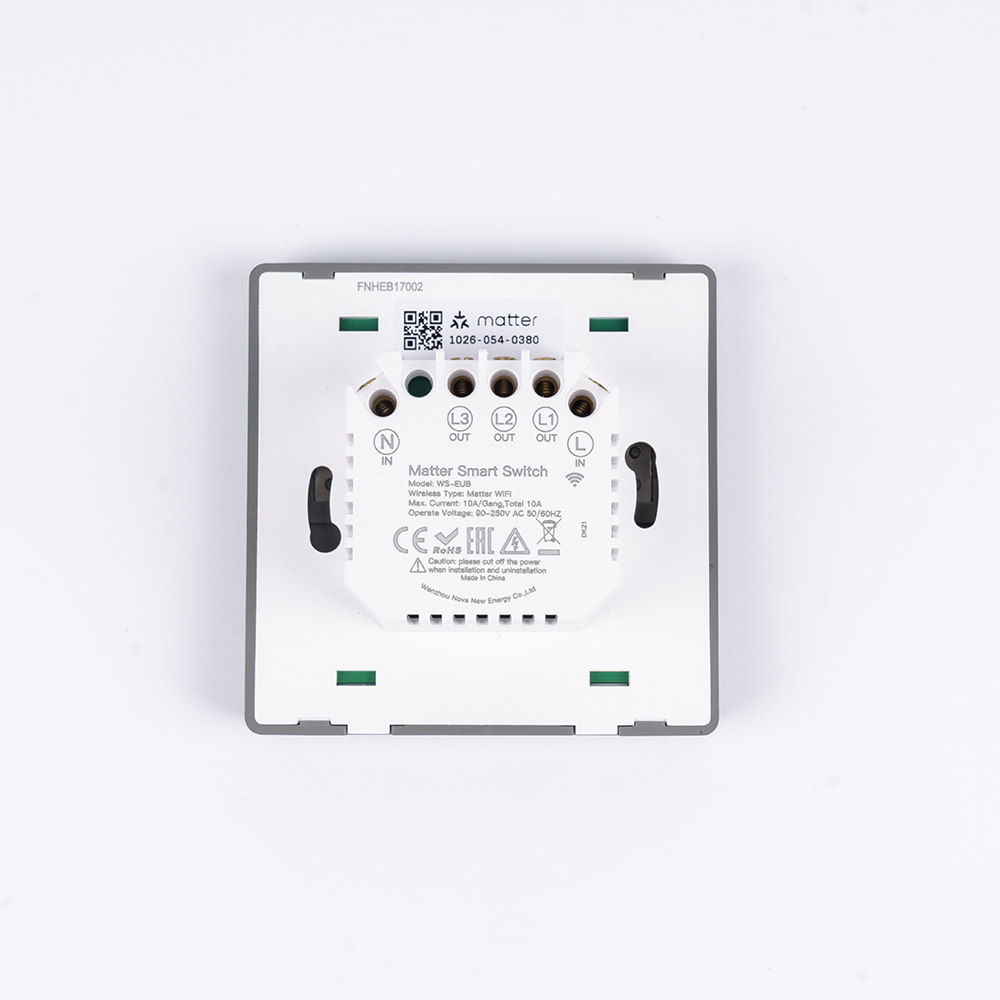 UK/EU Matter WiFi button smart switch