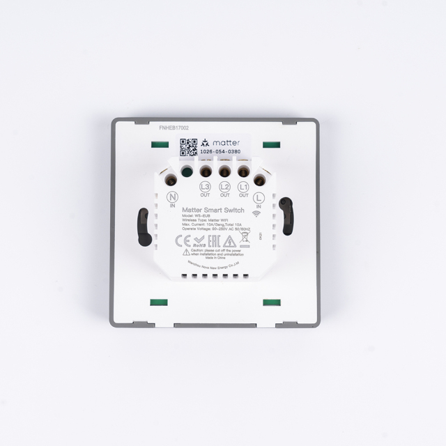 UK/EU Matter WiFi button smart switch