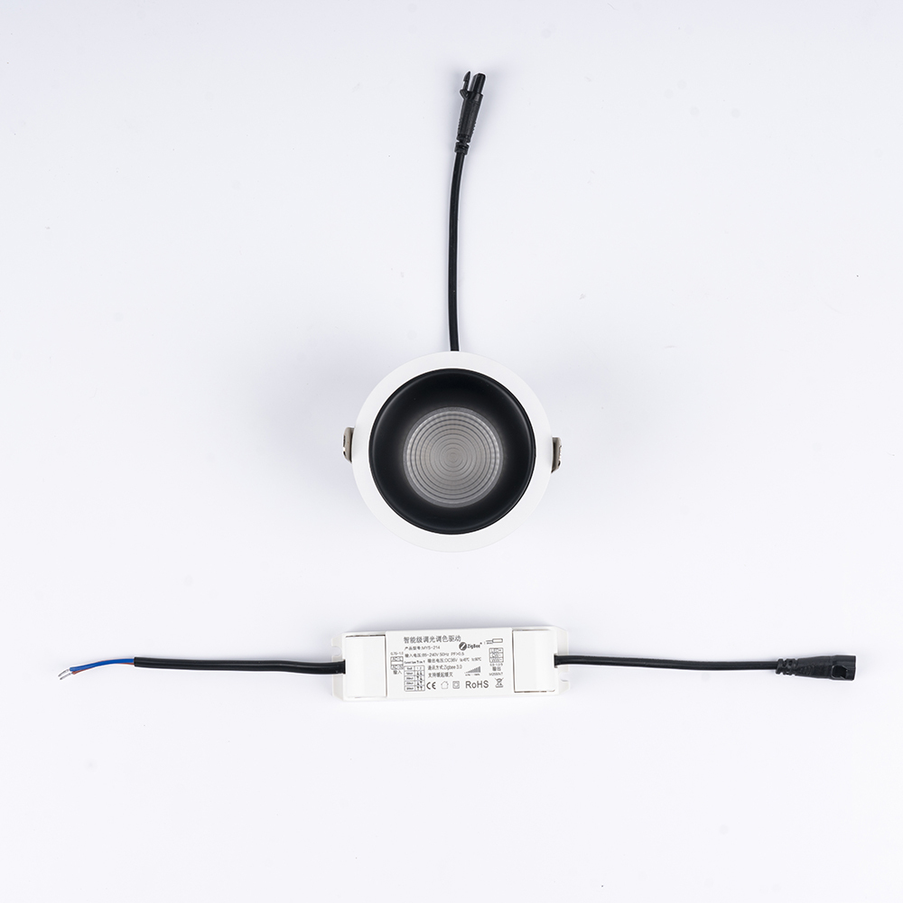 Embedded anti glare COB downlight