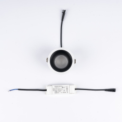 Embedded anti glare COB downlight