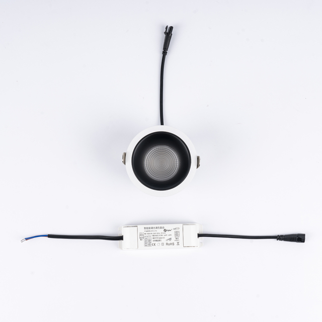 Embedded anti glare COB downlight
