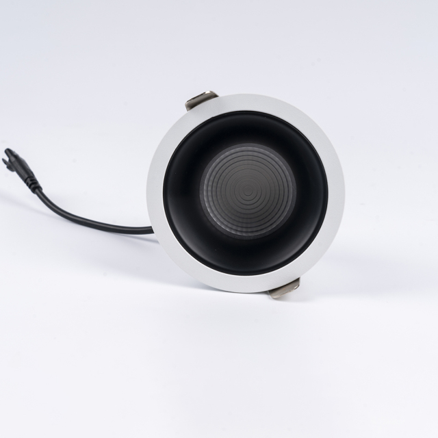 Embedded anti glare COB downlight