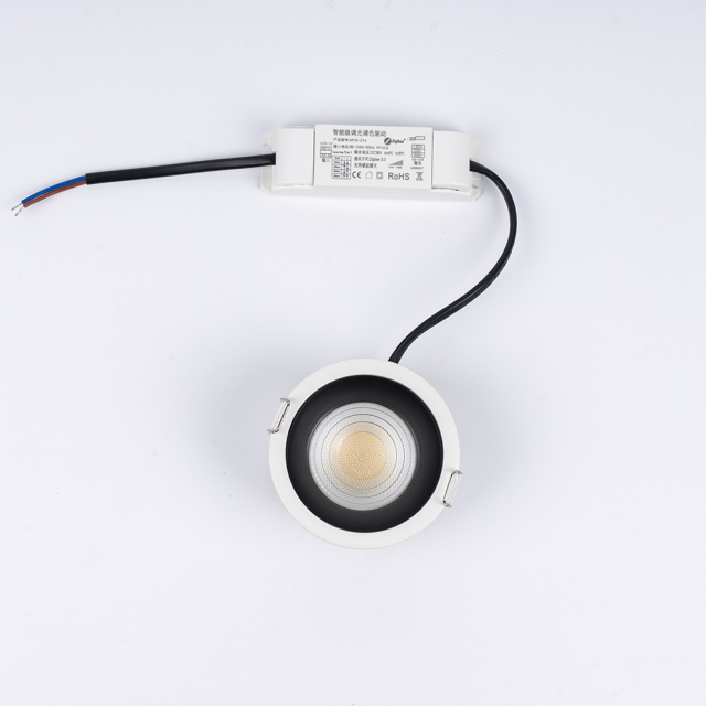 Embedded high luminous efficiency COB downlight