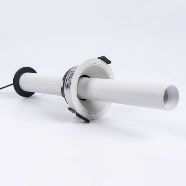 Leading model high luminous efficiency retractable COB spotlight