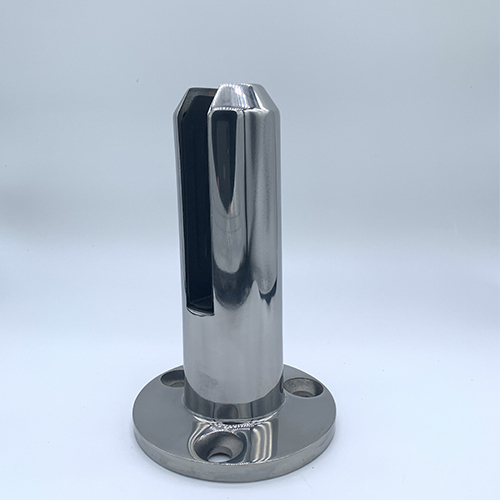 Espita de vidrio con base de diseño redondo