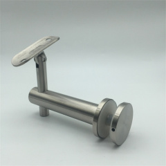 Glass Mount Adjustable Handrail Bracket