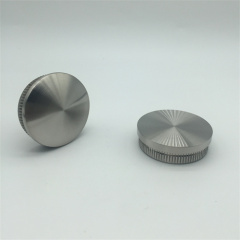 2" Round Tube End Cap