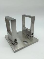 Side Mount Post Base Flange - Square