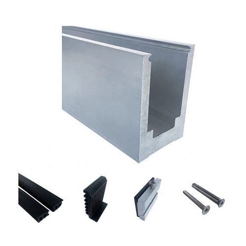 Aluminum Base Channel for Balcony Railing System