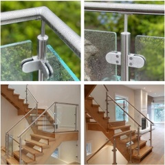Balcony Pool Staircase Newel Post Glazing Balustrade Railing Post Handrail