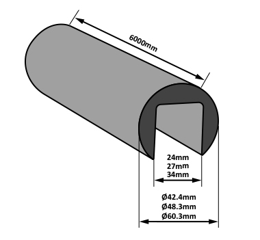 Stainless Steel Top Rails for Glass Balustrade and Pool Fencing