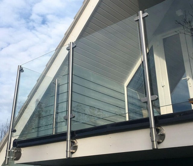 Glass Railing D-shape Clamp