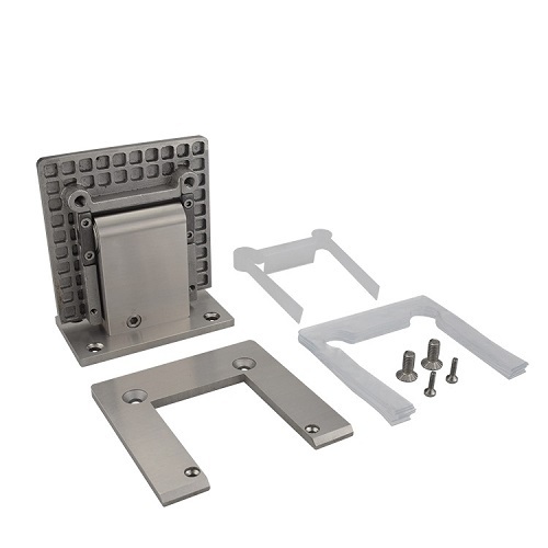 Bisagra de pared a vidrio de 90 grados