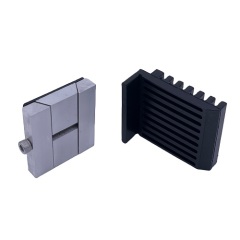 Barandilla de aluminio y vidrio