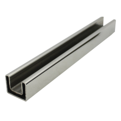 Glass Railing Square Top Handrail