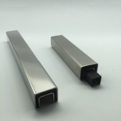 Glass Railing Square Top Handrail