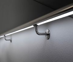 25.4mm Slotted Stainless Steel Handrail Tube