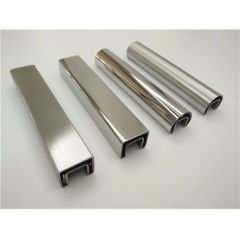 Stainless Steel Glass Top Rails