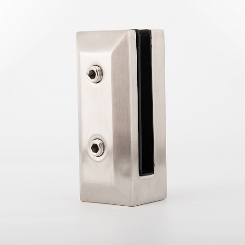 Grifo de cristal lateral de acero inoxidable negro