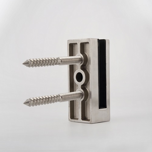 Grifo de cristal lateral de acero inoxidable negro