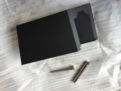 Base para barandilla de vidrio de balcón de aluminio, sin marco, pasamanos de balaustrada de vidrio, barandilla de vidrio con canal en U de aluminio para escaleras de patio