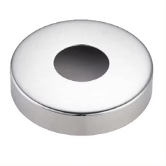 Cubierta de base de barandilla de pasamanos de acero inoxidable