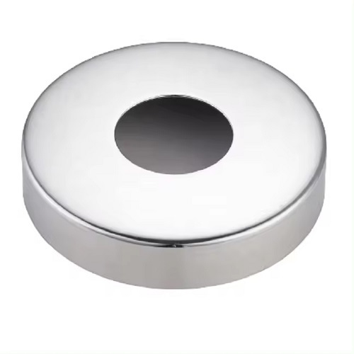 Cubierta de base de barandilla de pasamanos de acero inoxidable