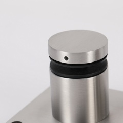 Stainless Steel Twin Glass Standoff