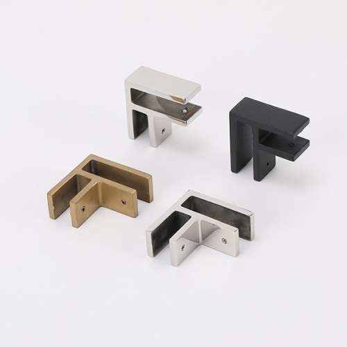 90 Degree Stainless Steel Handrail Glass Clamp