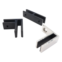 180° Square Glass-to-Glass Railing Clamp