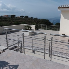 Stainless Steel Round Bars Railing System